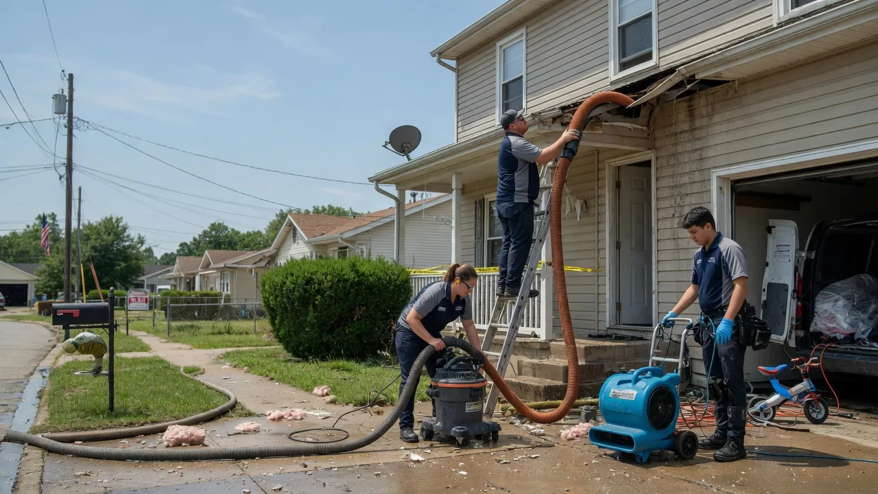 Water Damage Restoration in Brodheadsville, PA near me